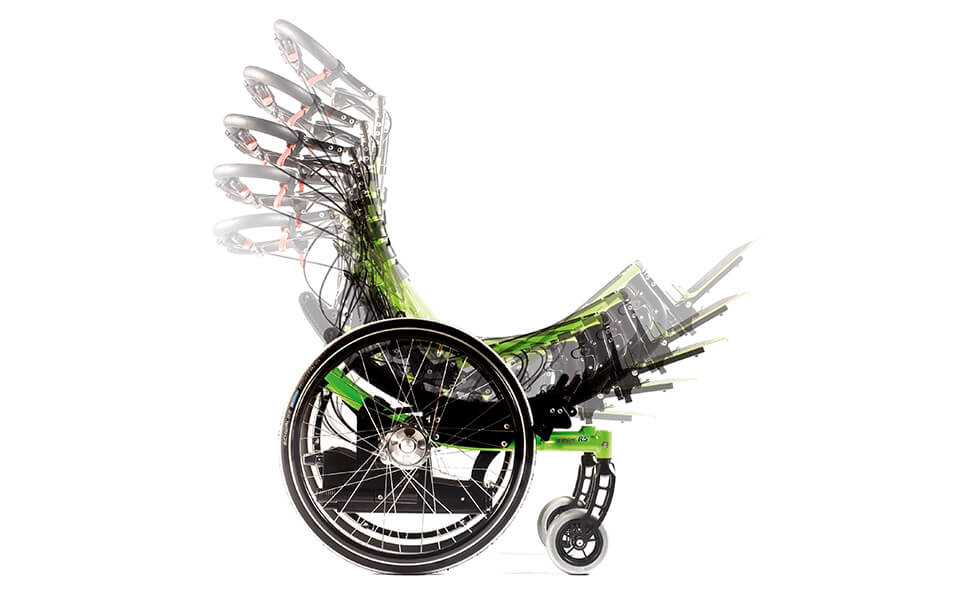 Patented Rotation-In-Space Wheelchair Technology